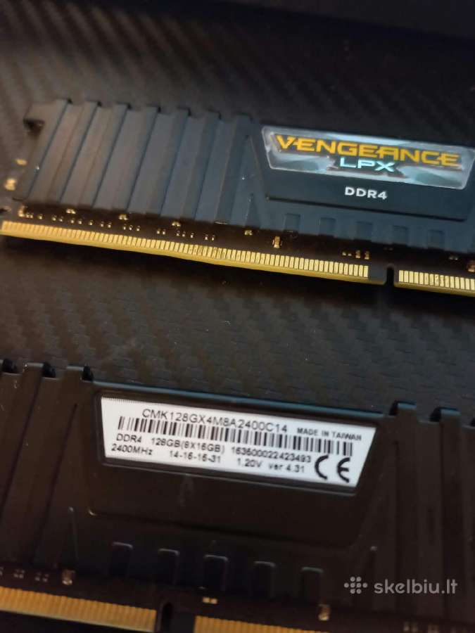 Corsair Vengeance Lpx Ddr4 2x16gb 32gb 2400 MHz - nuotraukos Nr. 2