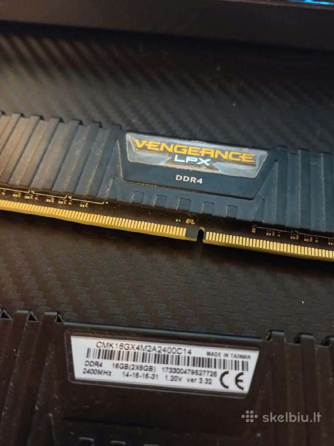 Corsair Vengeance Lpx Ddr4 2x8gb 16gb 2400 MHz - nuotraukos Nr. 2