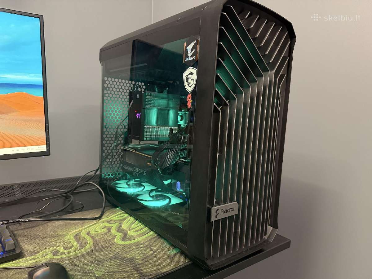 Pc Ryzen 7 5800x3d Rtx 3080 Ti Aorus Master 12gb - nuotraukos Nr. 2