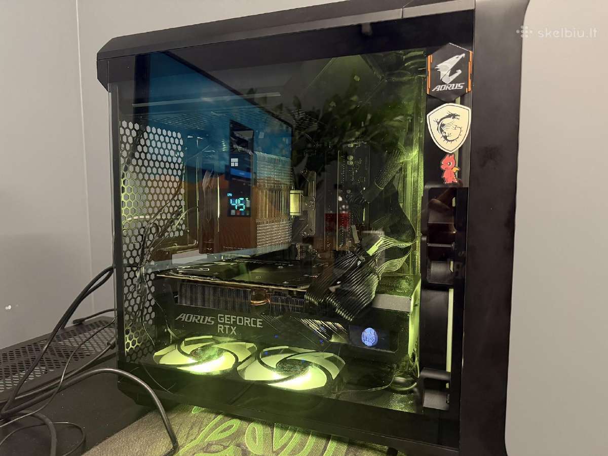 Pc Ryzen 7 5800x3d Rtx 3080 Ti Aorus Master 12gb - nuotraukos Nr. 3