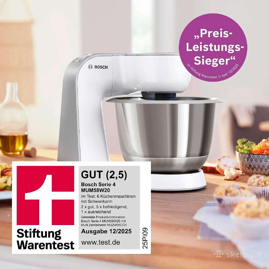Bosch Series 4 virtuvinis kombainas - nuotraukos Nr. 3