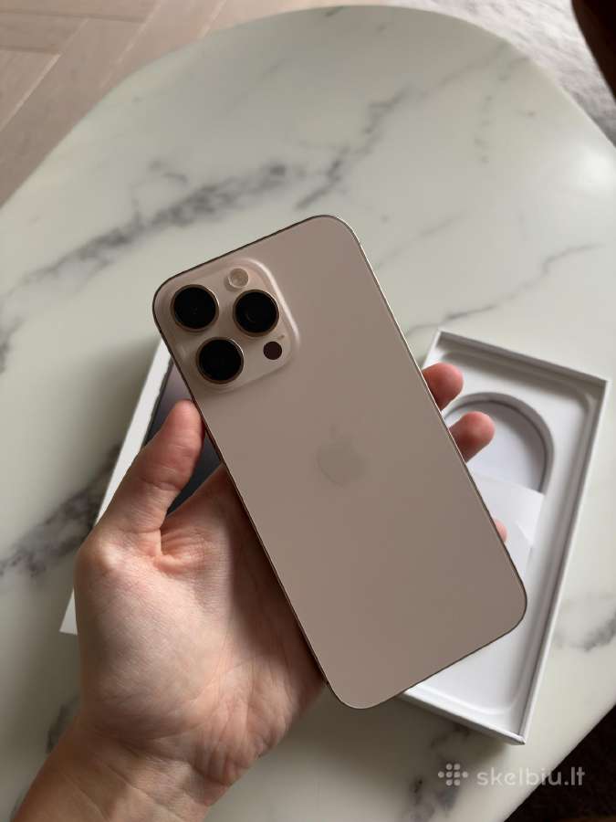 iPhone 16 pro max 256gb - nuotraukos Nr. 3