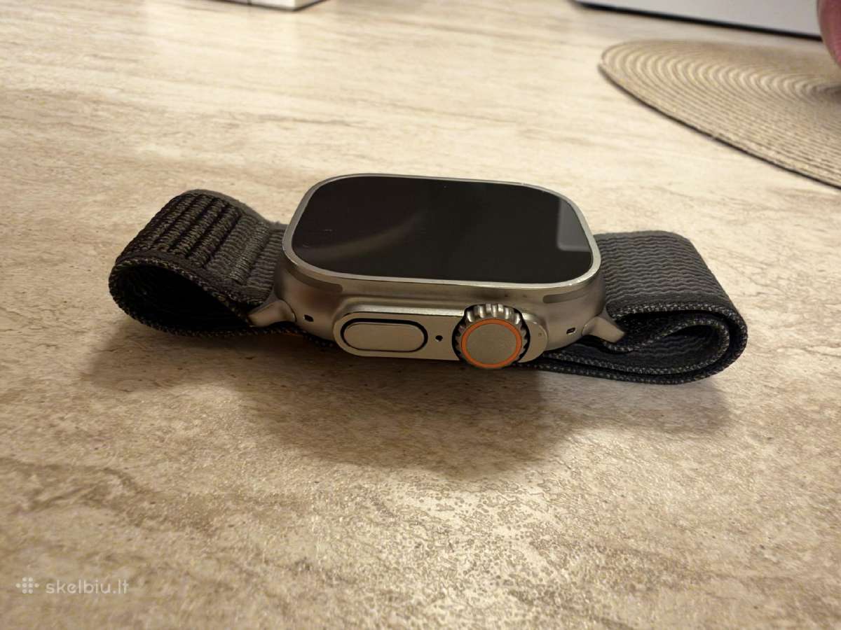 Apple Watch Ultra 49mm Titanium Case laikrodis - nuotraukos Nr. 2
