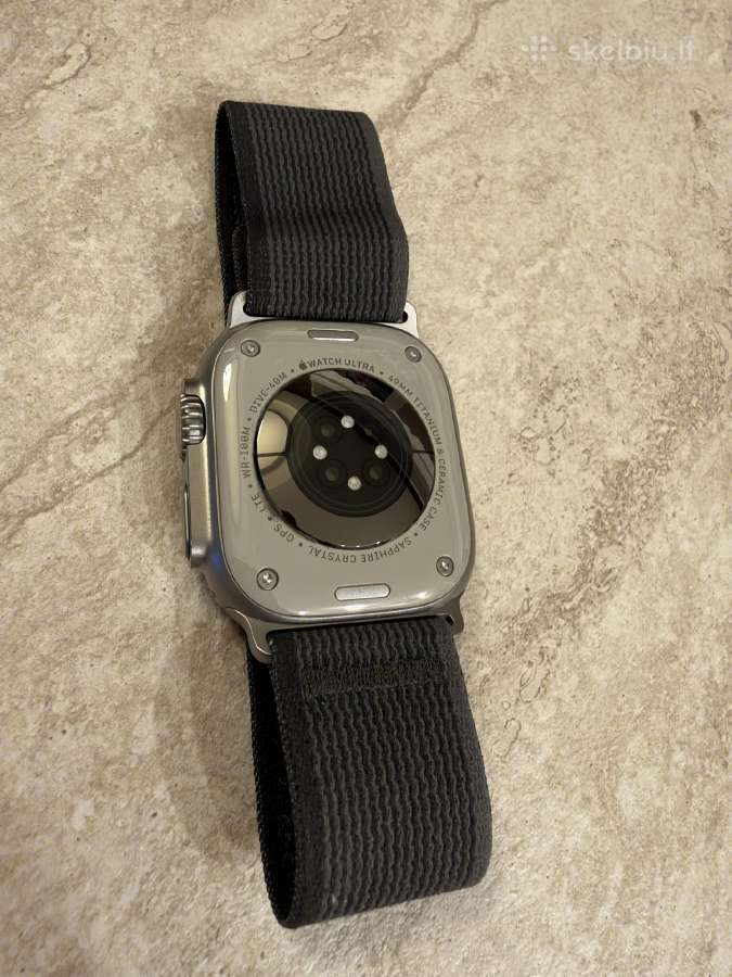 Apple Watch Ultra 49mm Titanium Case laikrodis - nuotraukos Nr. 3