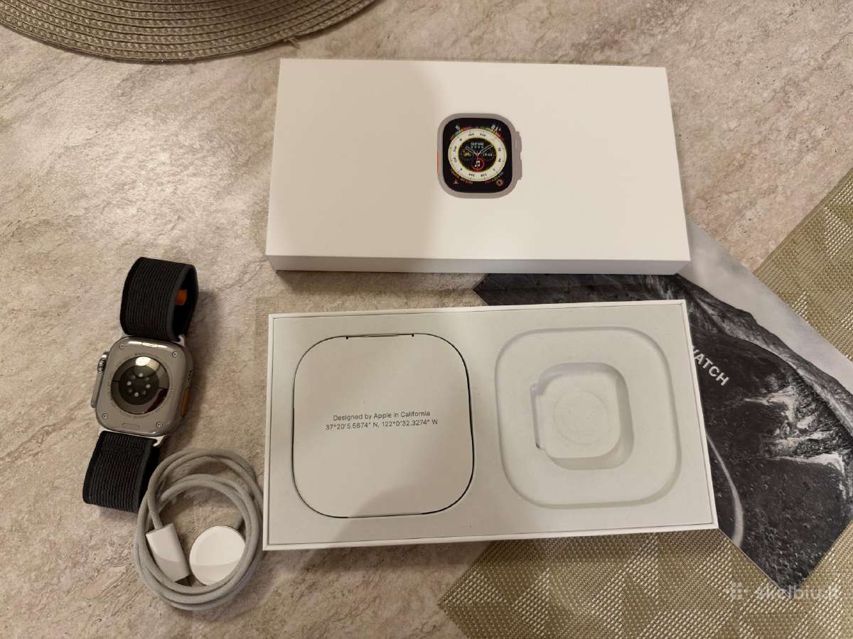 Apple Watch Ultra 49mm Titanium Case laikrodis - nuotraukos Nr. 8