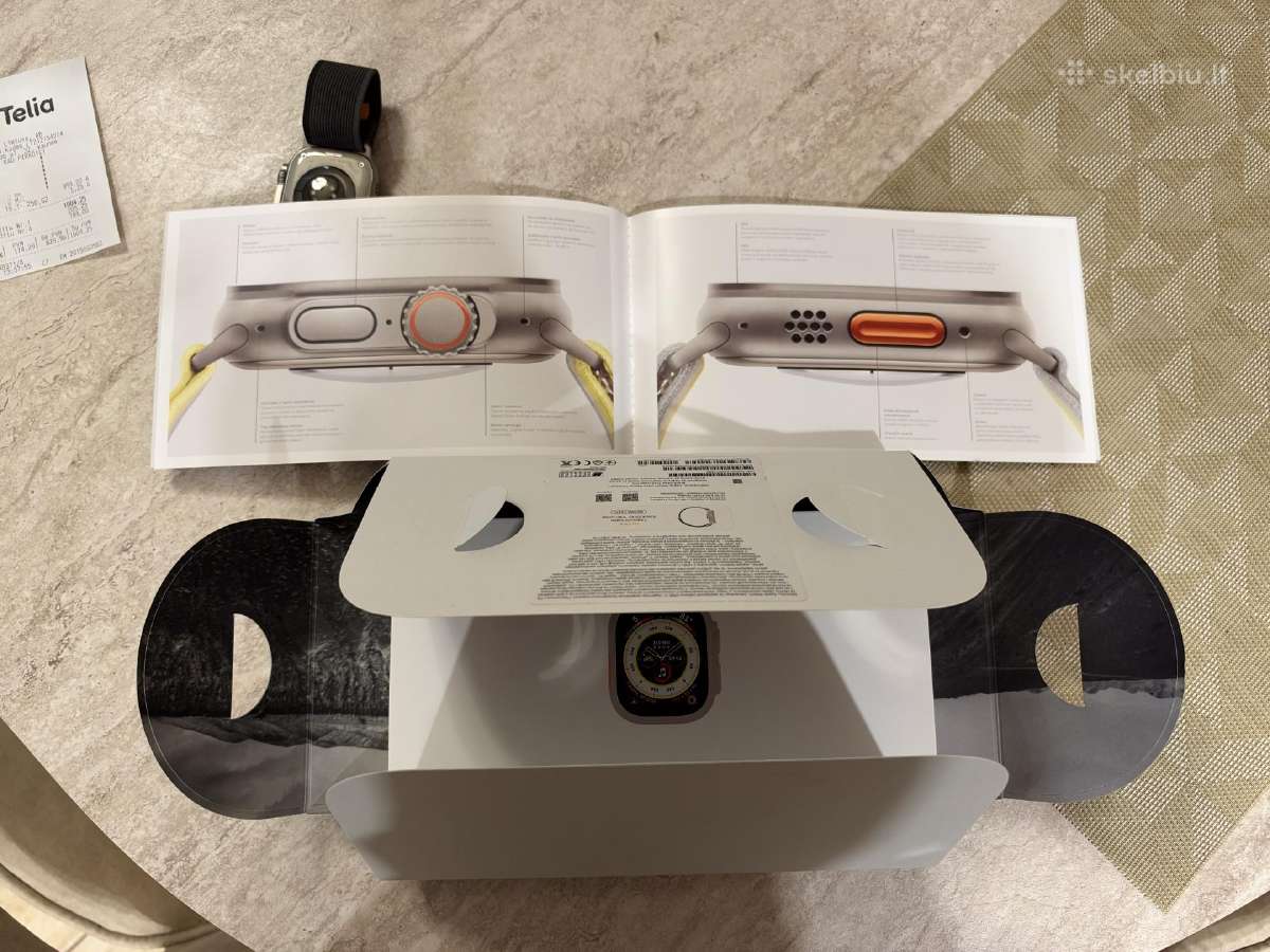 Apple Watch Ultra 49mm Titanium Case laikrodis - nuotraukos Nr. 10