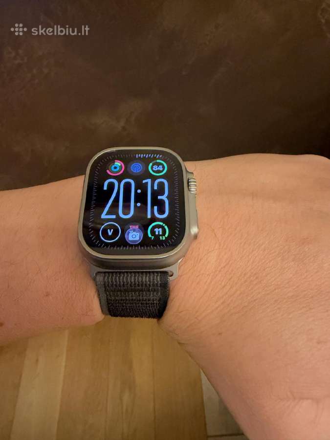 Apple Watch Ultra 49mm Titanium Case laikrodis - nuotraukos Nr. 11