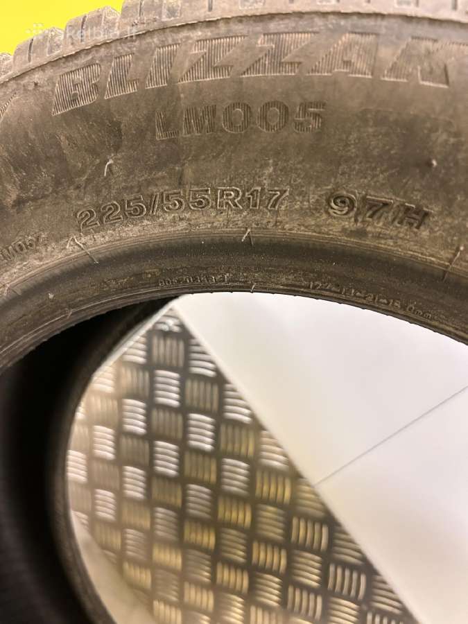 Bridgestone Blizzak Lm005 225/55 R17 97h - nuotraukos Nr. 2