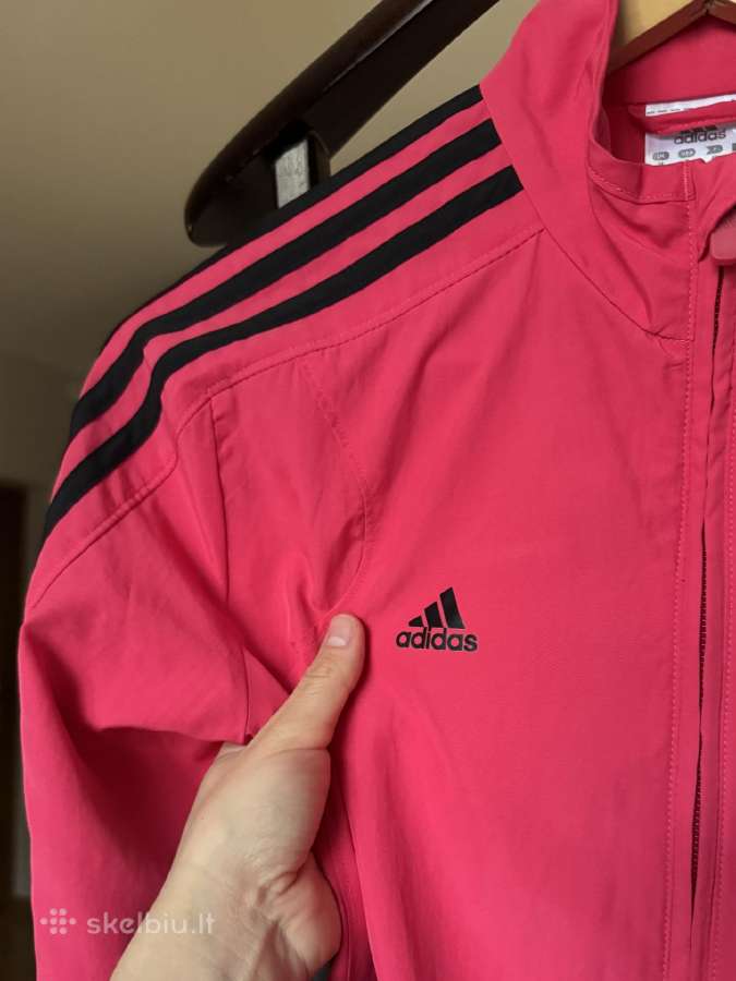 Adidas lengva rožinė striukė m dydis - nuotraukos Nr. 9