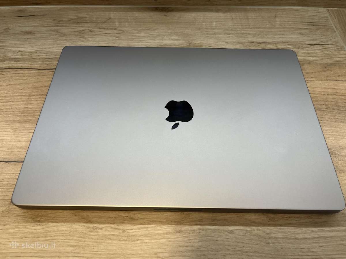 MacBook Pro 16" M1 Pro 32 GB RAM 1 TB SSD - nuotraukos Nr. 2