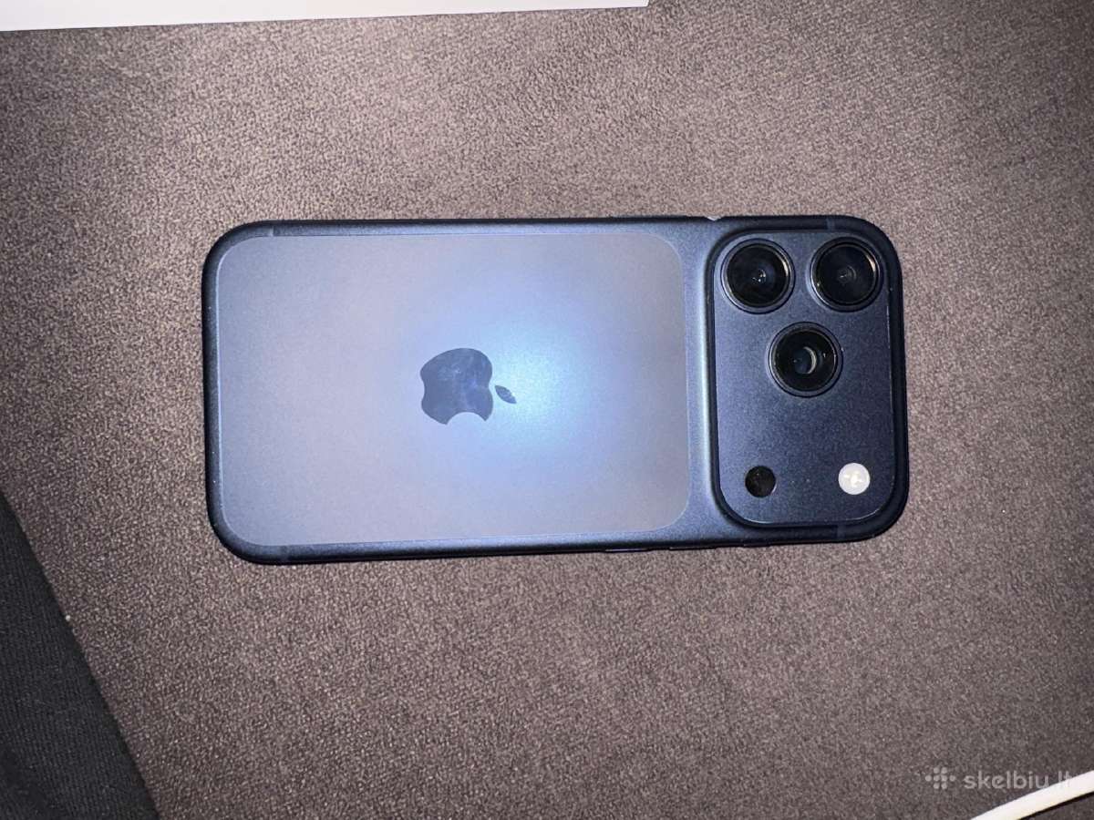 iPhone 17 pro 100 % baterija - nuotraukos Nr. 2
