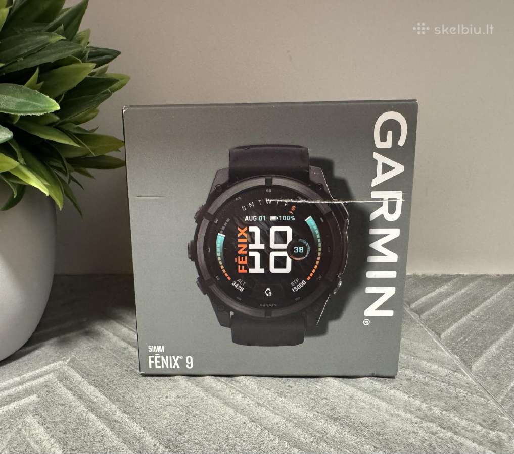 Garmin Fenix 8 47mm, 51mm, Fenix 9 51mm - nuotraukos Nr. 2