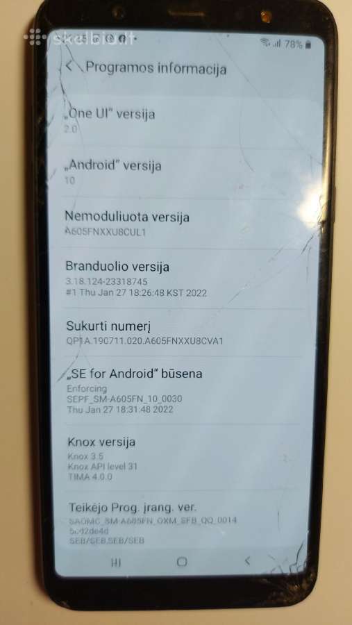 Samsung A6+ (6", 3gb/32gb, 4G, Android 10) - nuotraukos Nr. 4