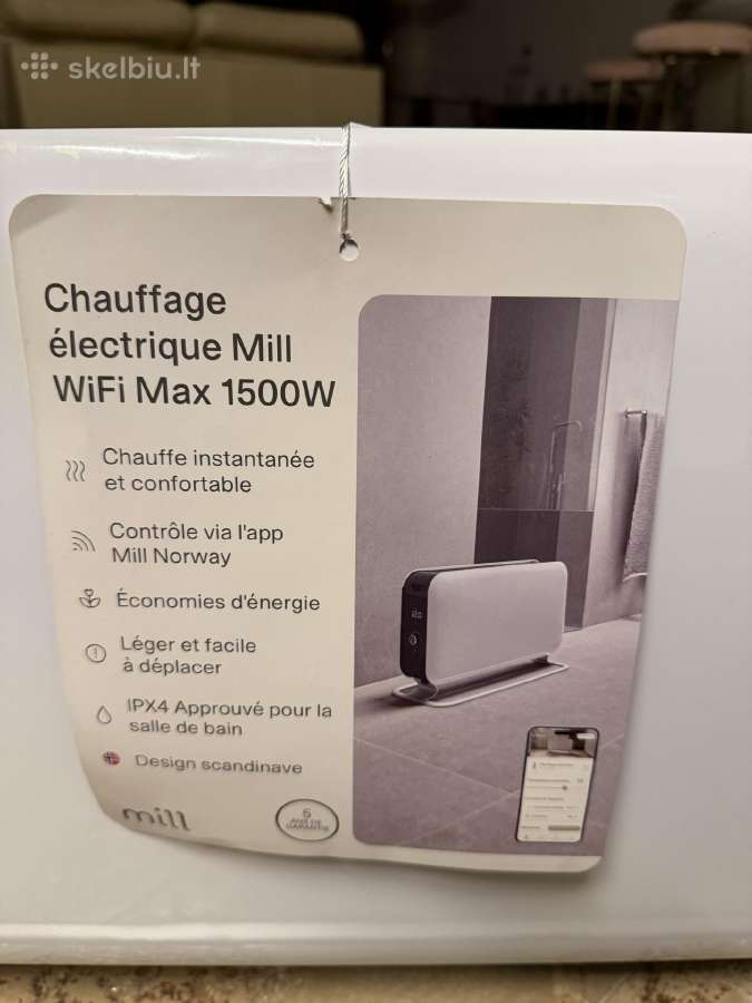 Mill co1500w WiFi gen3 radijatorius - nuotraukos Nr. 2