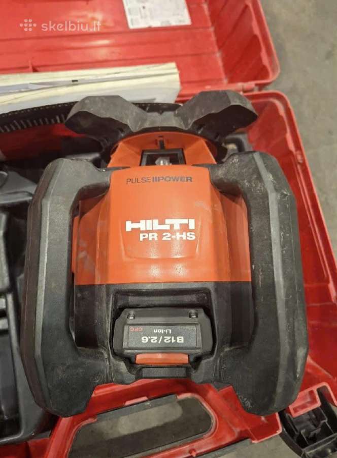 Hilti Pr 2-hs rotacinis lazerinis nivelyras - nuotraukos Nr. 4
