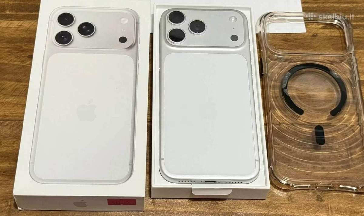iPhone 17 pro max 512gb sidabrinis - nuotraukos Nr. 2