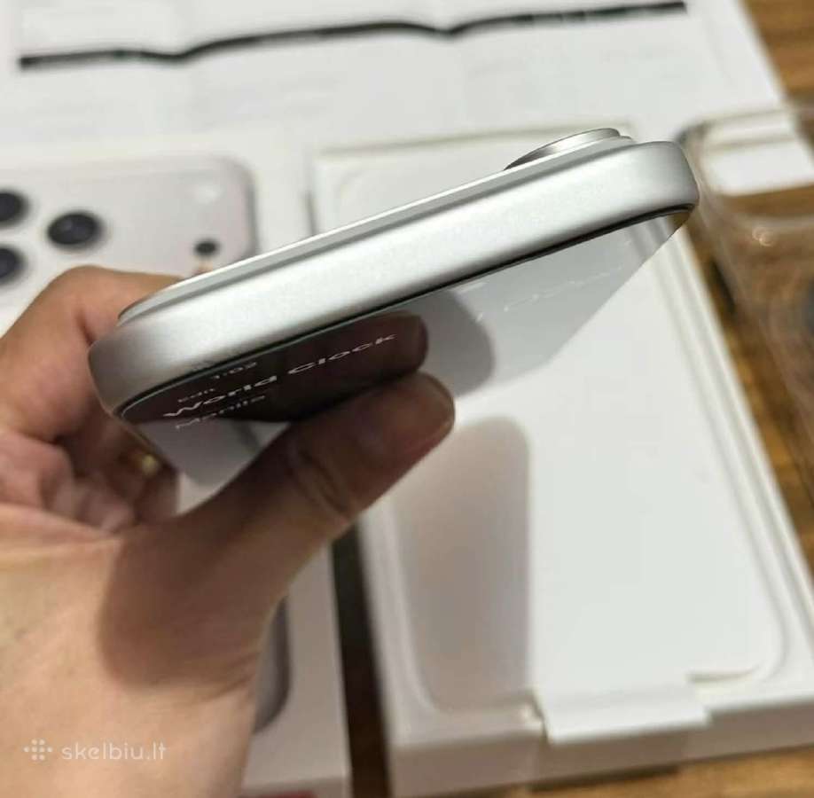 iPhone 17 pro max 512gb sidabrinis - nuotraukos Nr. 4