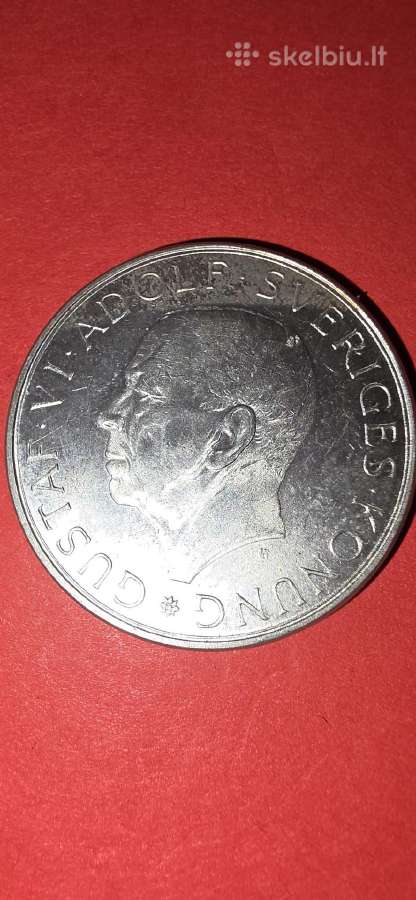 Švedija 10 kronų 1972,sidabras 0,800 - nuotraukos Nr. 2