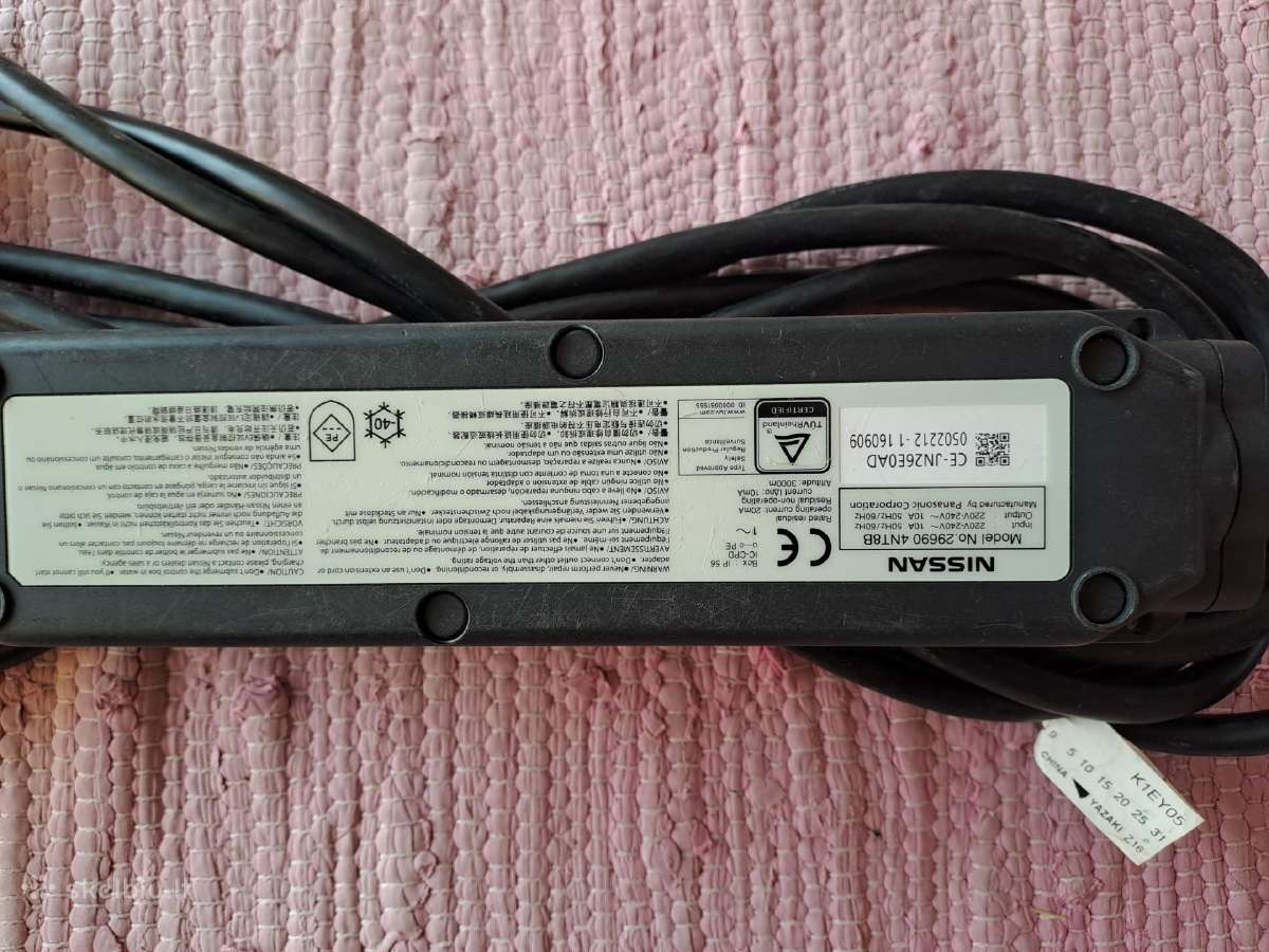 Nissan leaf krovimo laidas - nuotraukos Nr. 2