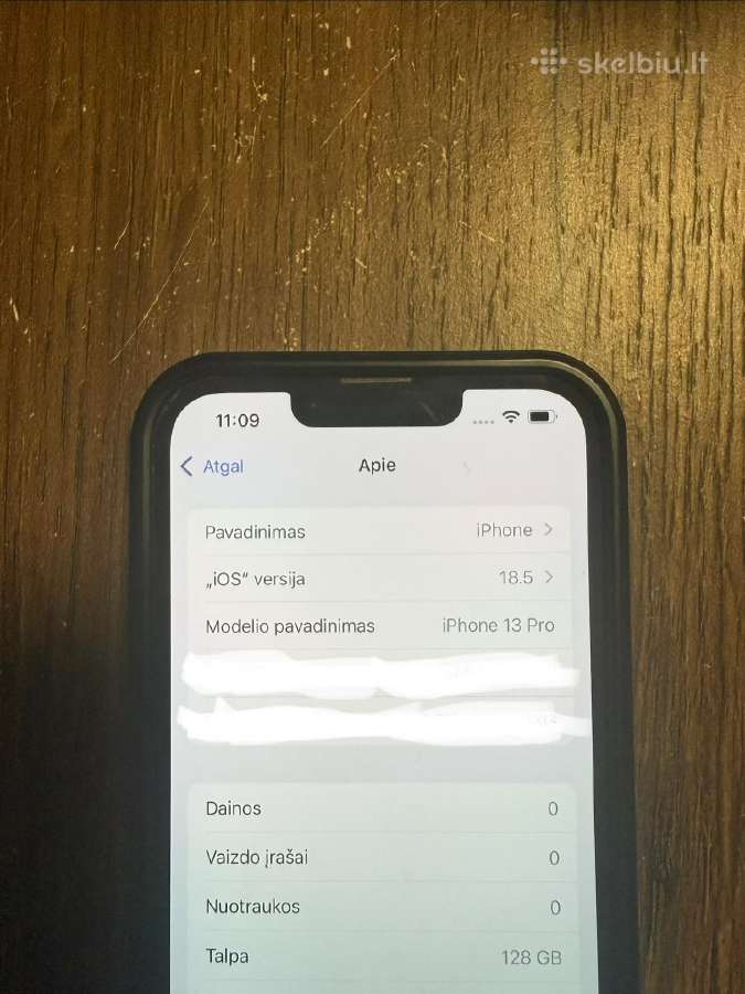 Parduodamas iPhone 13 Pro, Sierra Blue, 128 GB - nuotraukos Nr. 8