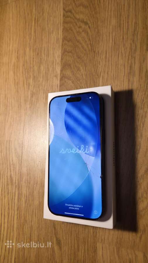 iPhone 16 Pro Black Titanium 256gb - nuotraukos Nr. 2