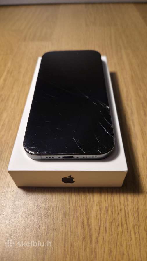 iPhone 16 Pro Black Titanium 256gb - nuotraukos Nr. 4