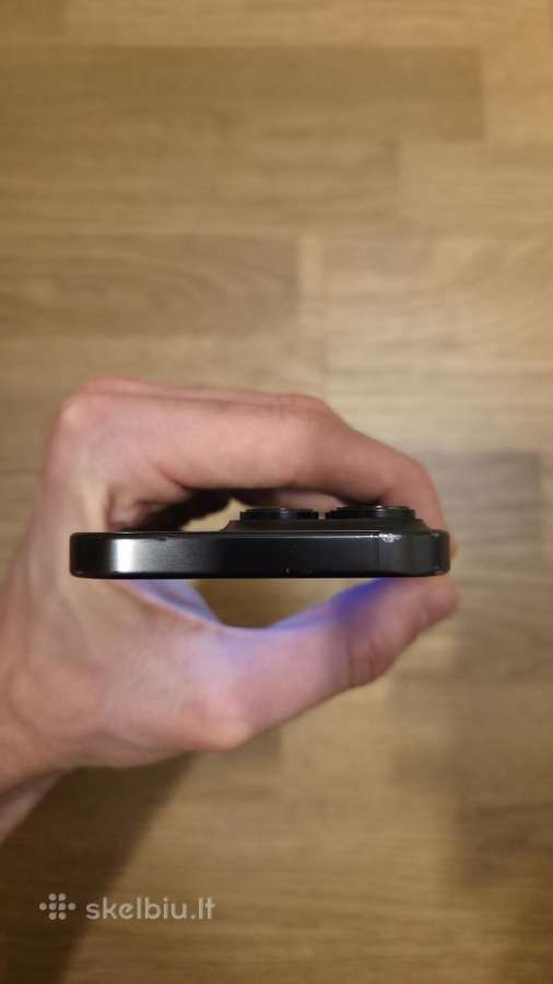 iPhone 16 Pro Black Titanium 256gb - nuotraukos Nr. 9