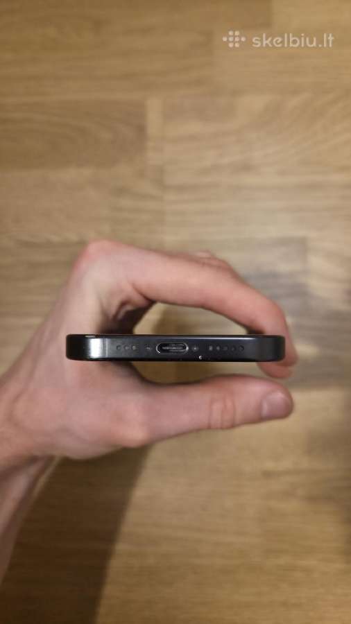 iPhone 16 Pro Black Titanium 256gb - nuotraukos Nr. 10