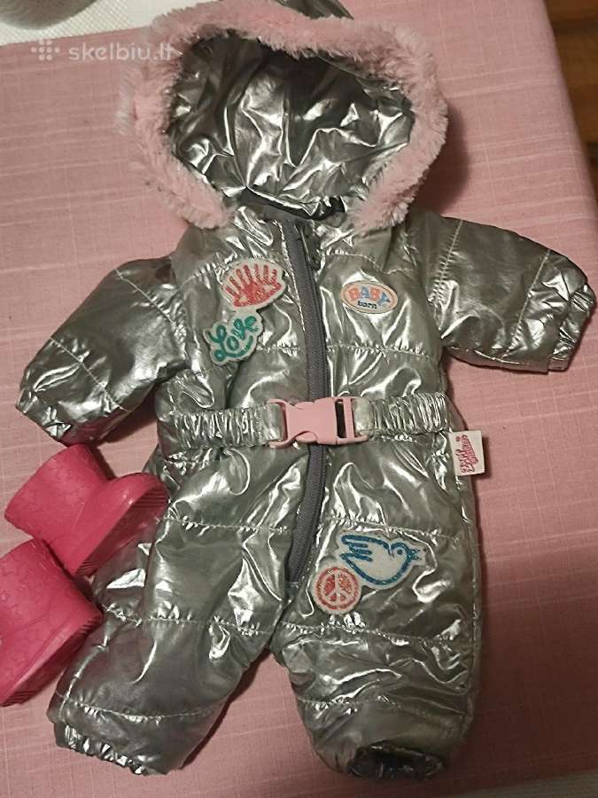 Baby born lėlei kombinezonas su batukais - nuotraukos Nr. 2