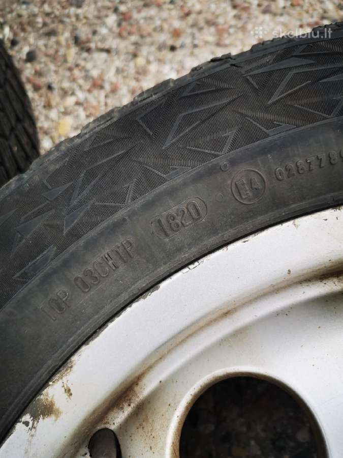 R16 112x5 lieti ratai su ms padangom - nuotraukos Nr. 6