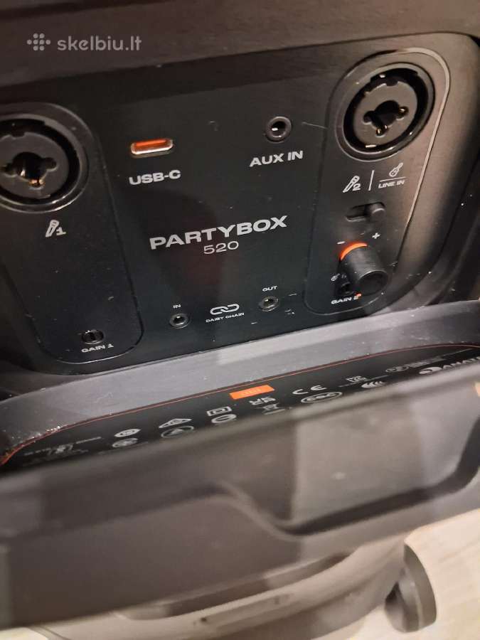 Jbl partybox 520 - nuotraukos Nr. 6