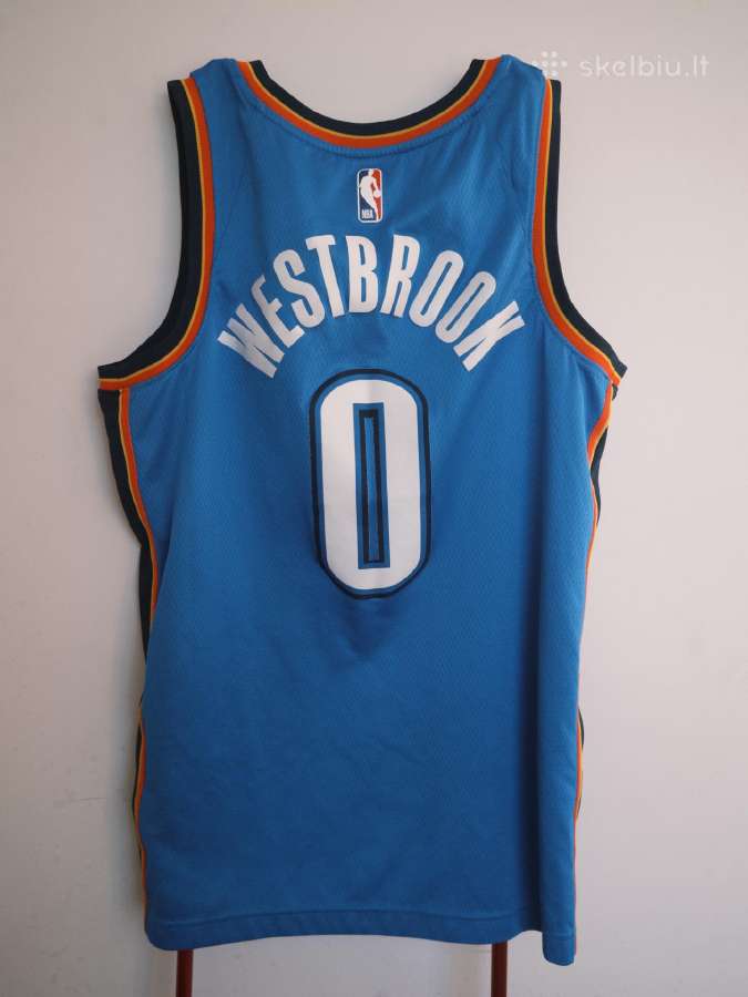 Westbrook #0 Thunder Swingman marškinėliai - nuotraukos Nr. 3