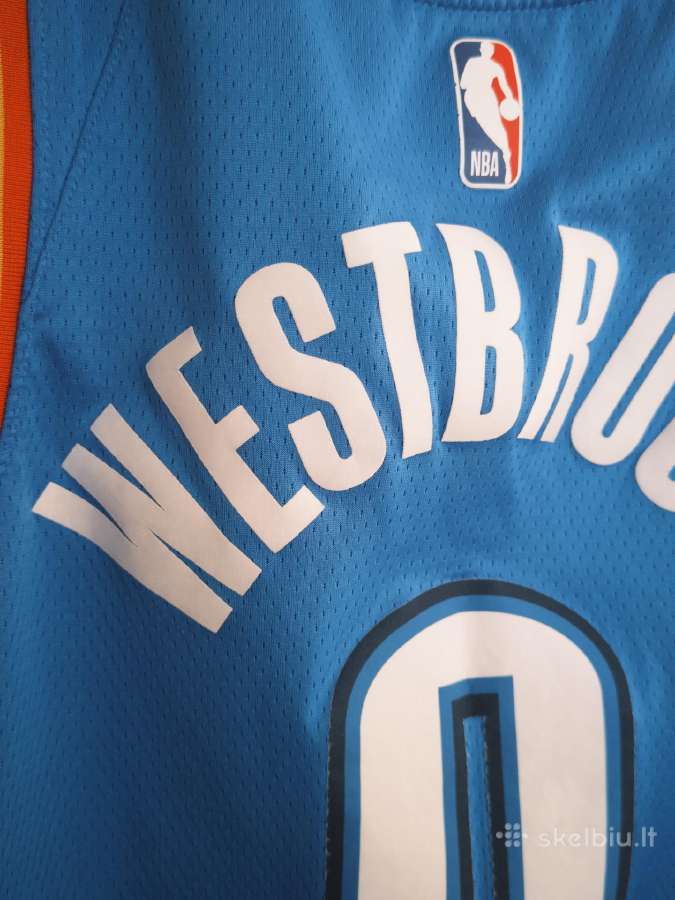 Westbrook #0 Thunder Swingman marškinėliai - nuotraukos Nr. 4