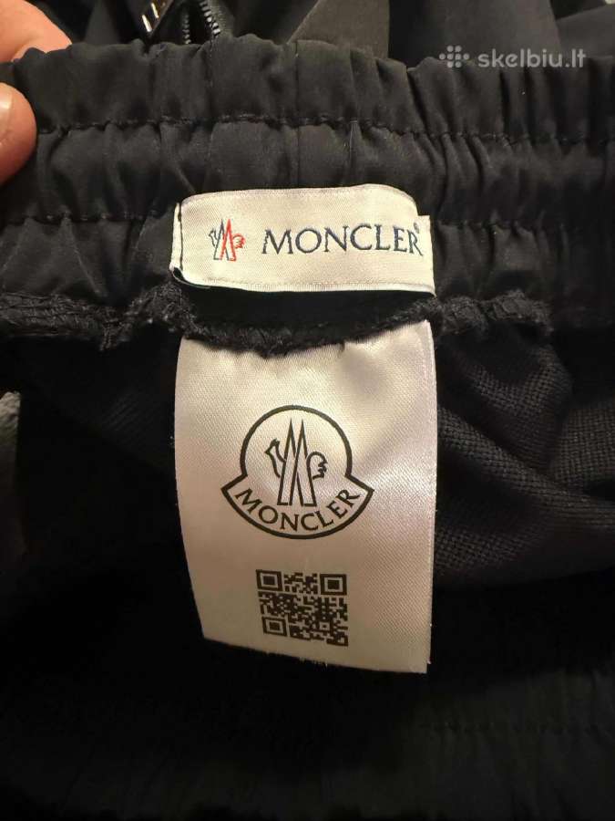 Moncler techninės kelnės, juodos,l, cargo, su vir - nuotraukos Nr. 4