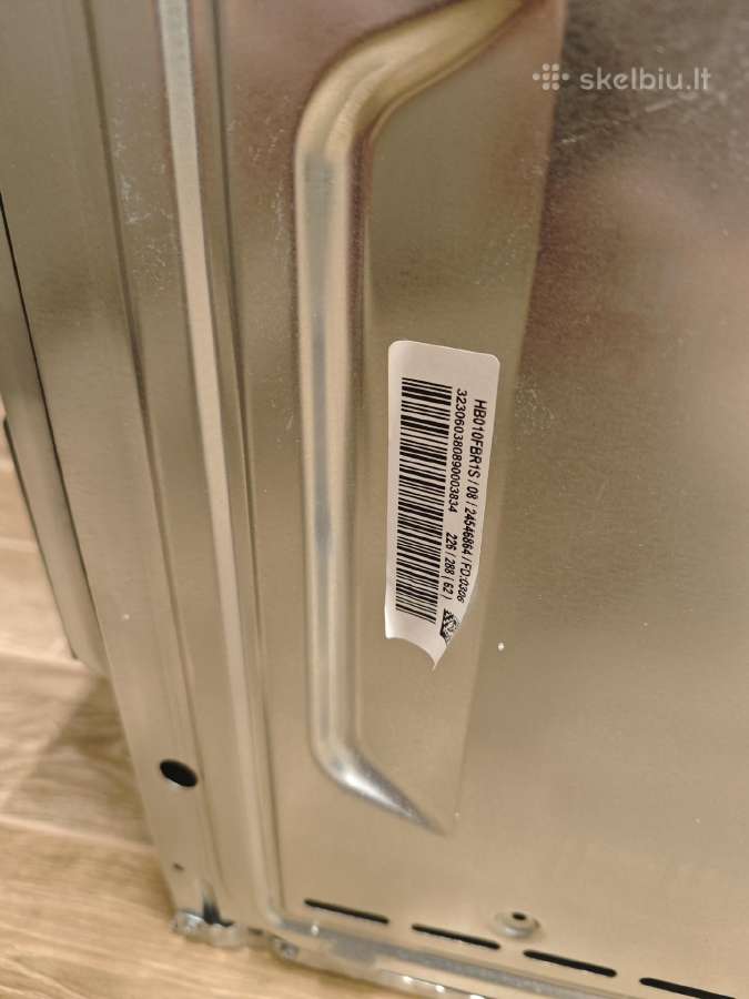 Įmontuojama orkaitė Siemens Hb010fbr1s - nuotraukos Nr. 2