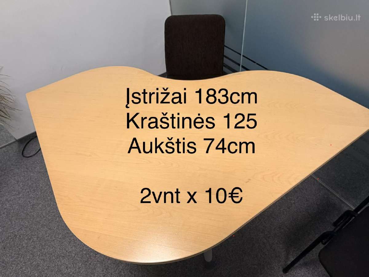 Parduodami biuro stalai , akustinės sienelės - nuotraukos Nr. 2