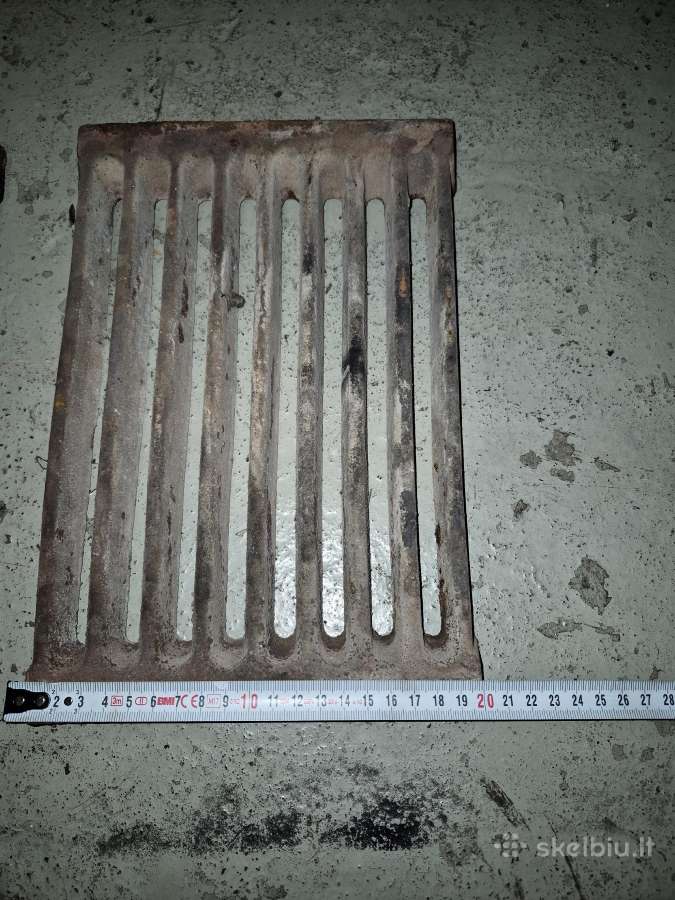 Parduodamos 2 senovinės ketaus grotelės - nuotraukos Nr. 4