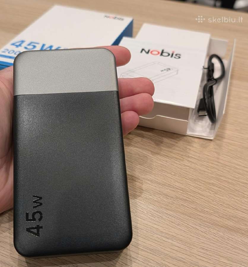 Nobis 45w 20000mah power bank - nuotraukos Nr. 6