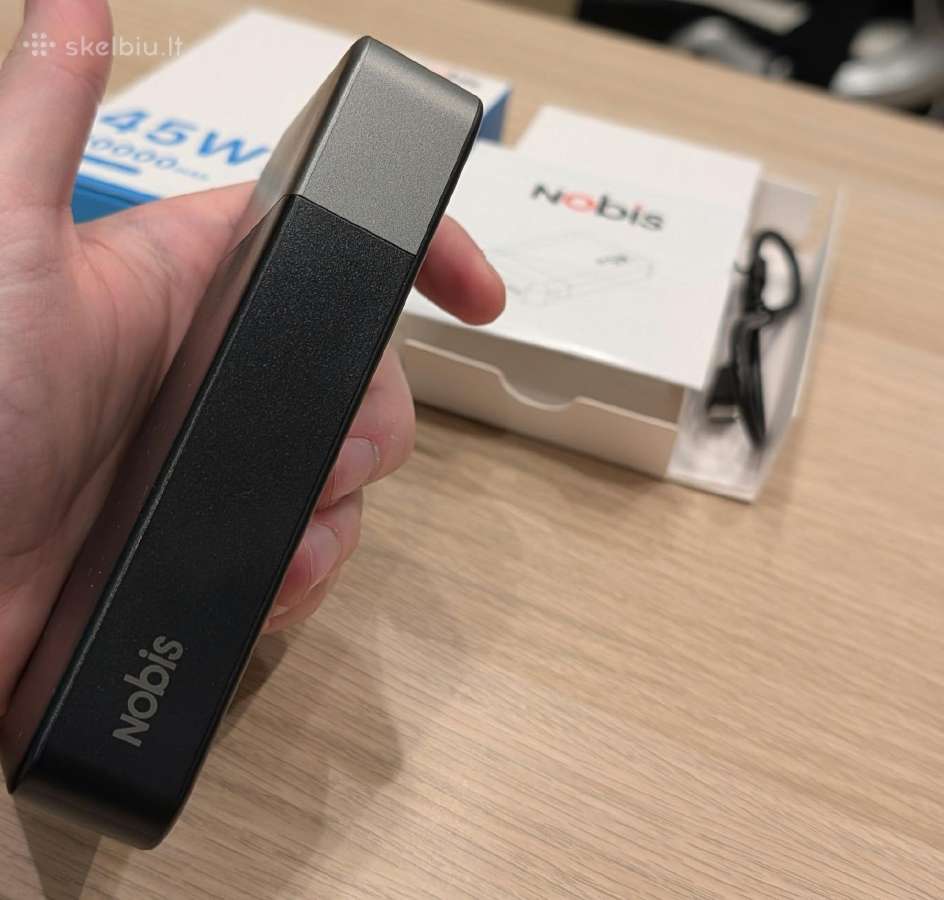 Nobis 45w 20000mah power bank - nuotraukos Nr. 7