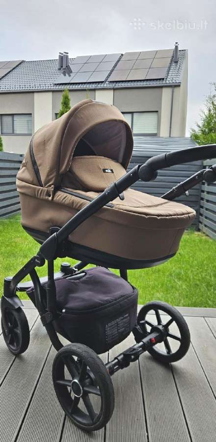 Milli Moon 3in1 vežimėlis + Maxi-cosi kėdutė - nuotraukos Nr. 2