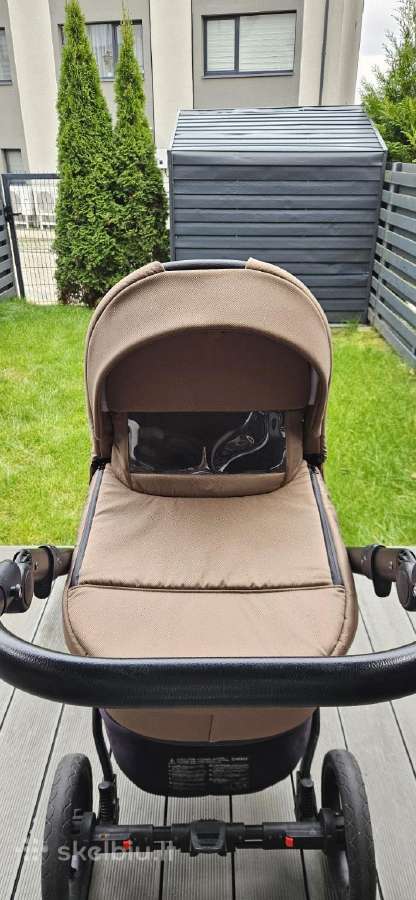 Milli Moon 3in1 vežimėlis + Maxi-cosi kėdutė - nuotraukos Nr. 5