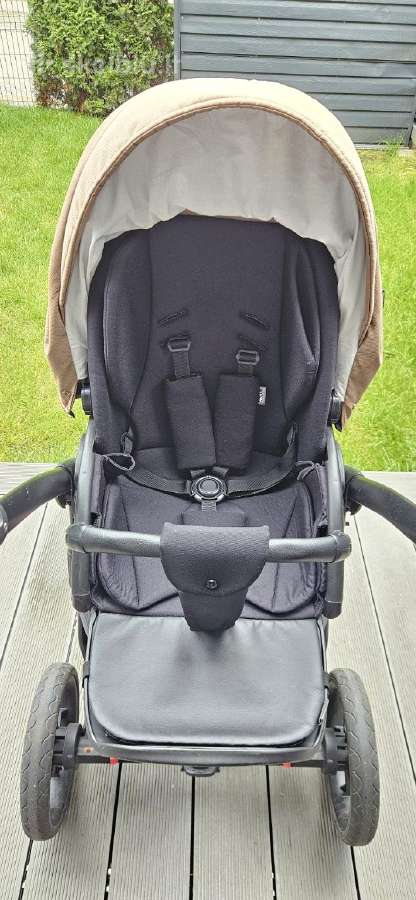 Milli Moon 3in1 vežimėlis + Maxi-cosi kėdutė - nuotraukos Nr. 10