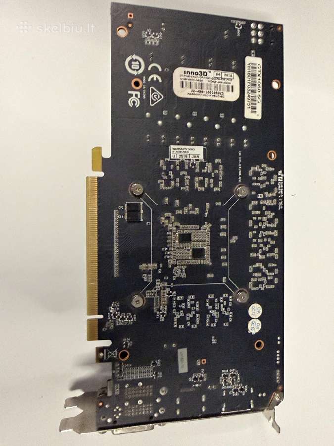 Inno3d Gtx 1060 6gb Vram - nuotraukos Nr. 3
