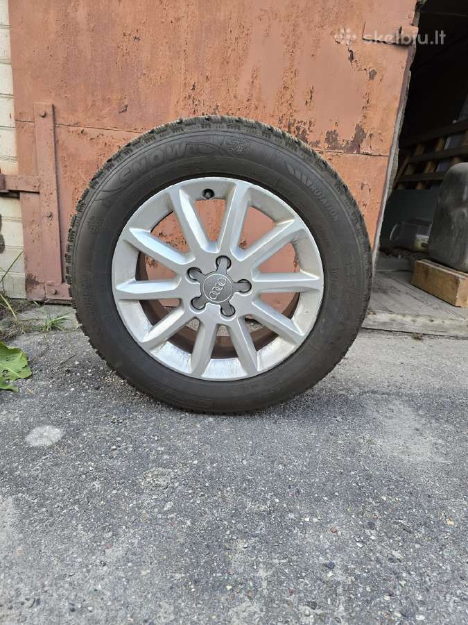 Parduodami ratai su geromis žieminėmis padangom - nuotraukos Nr. 5