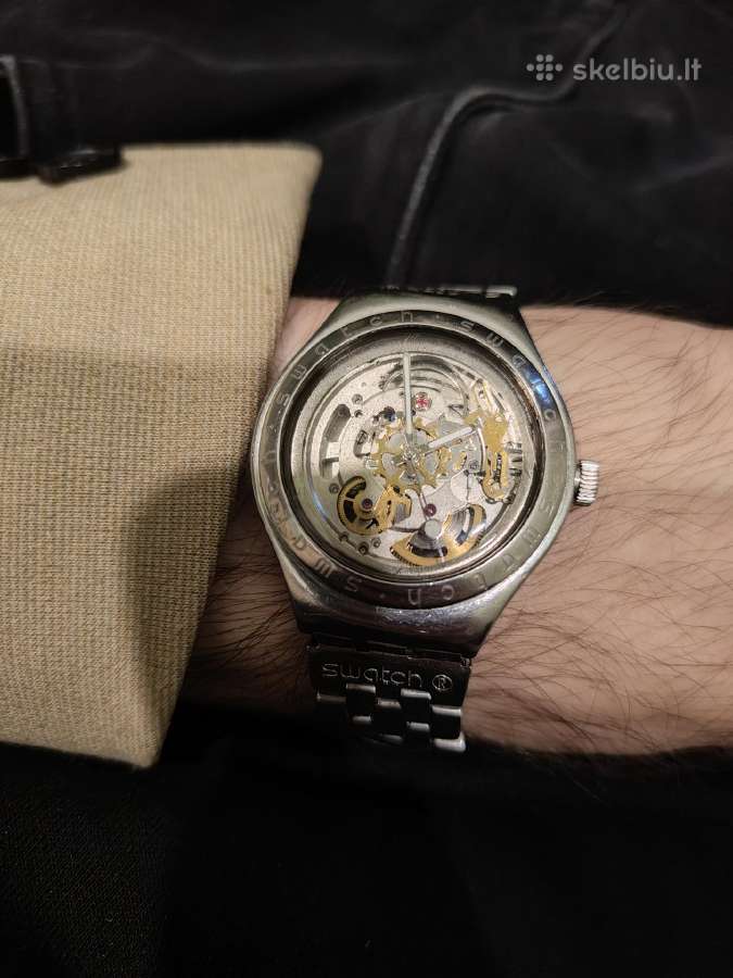 Swatch yas100g skeleton automatic - nuotraukos Nr. 2