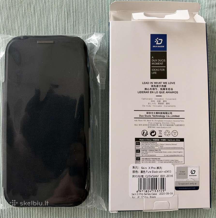 Dux Ducis Skin X Pro iPhone 17/18 Pro dėklas - nuotraukos Nr. 4