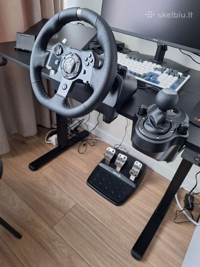 Logitech g920 +shifter - nuotraukos Nr. 2
