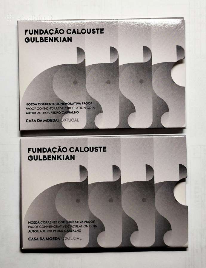 Portugalija 2€ proof Gulbenkian Foundation - nuotraukos Nr. 2
