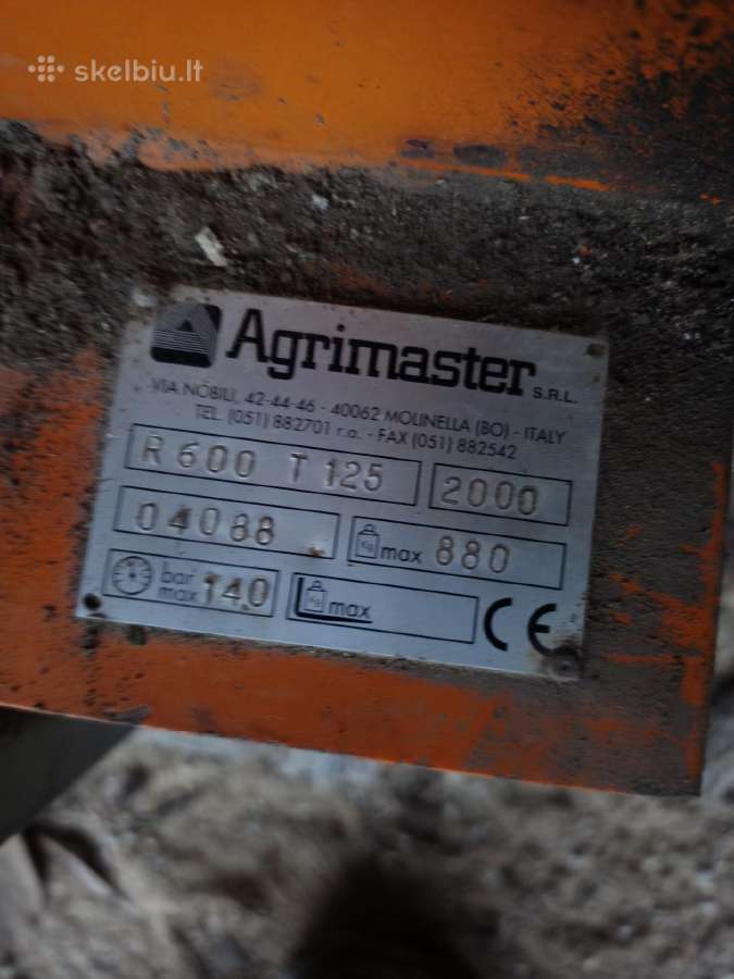 Parduodama Agrimaster R600 - nuotraukos Nr. 4