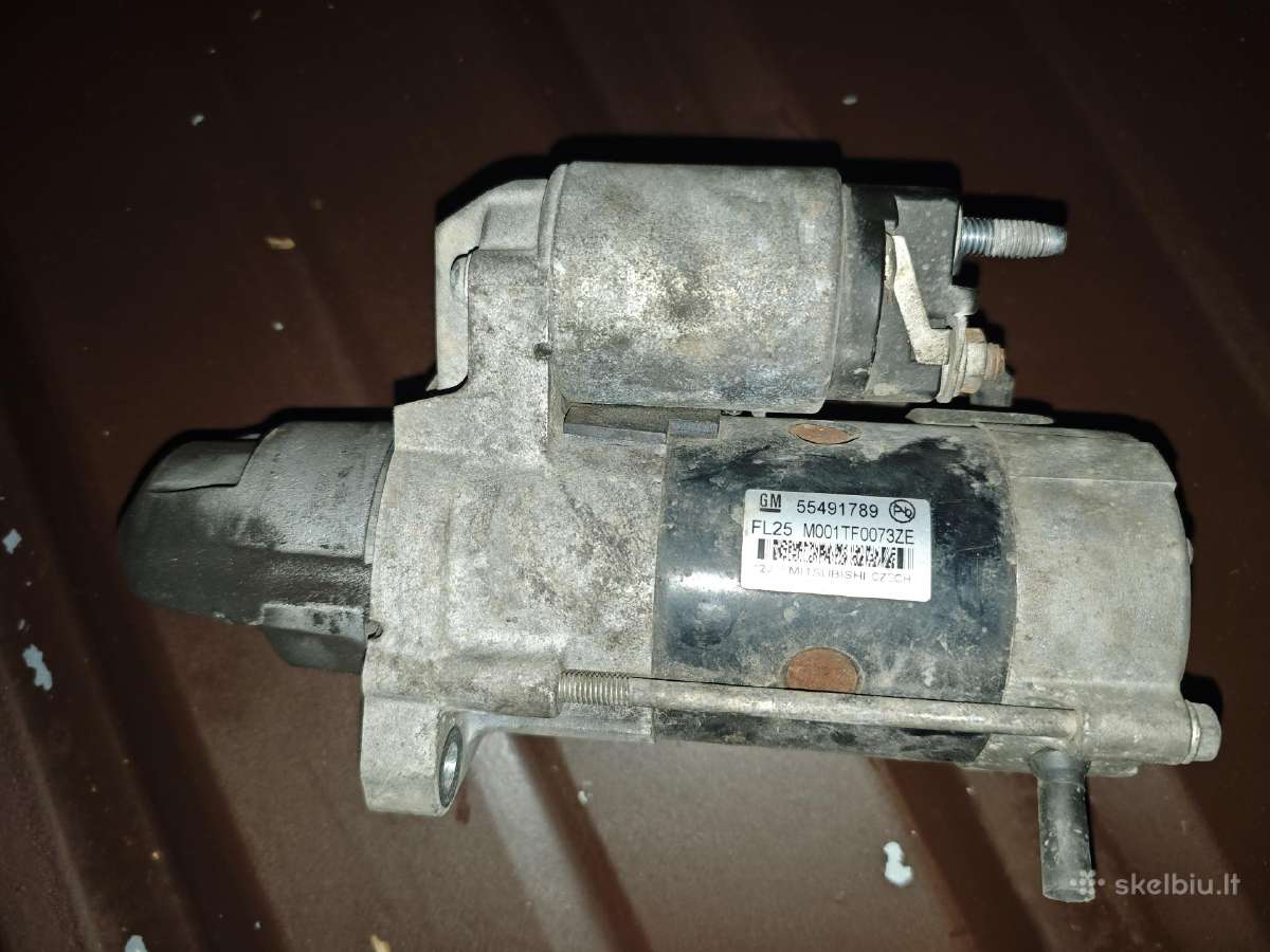Opel turbina ir starteris - nuotraukos Nr. 6